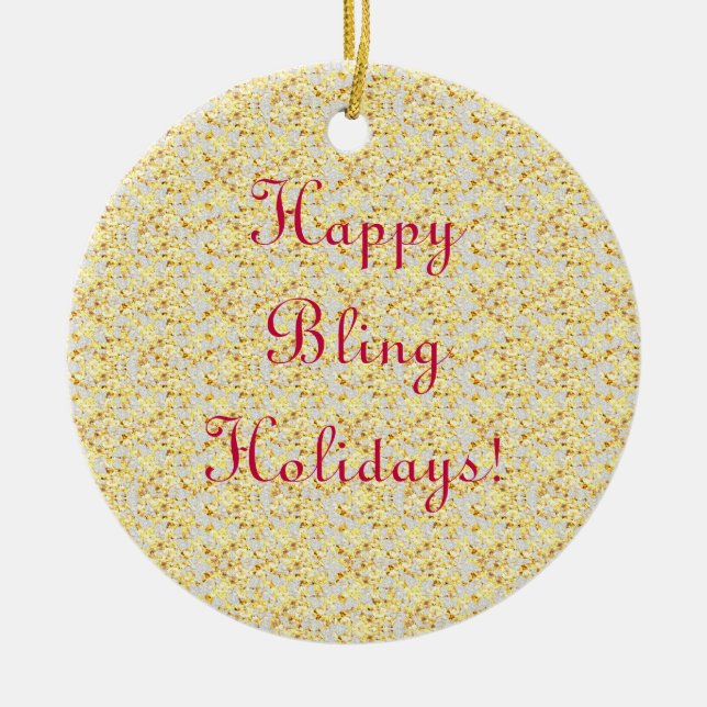 DIAMONDS JULGRANSPRYDNAD KERAMIK (Framsidan)