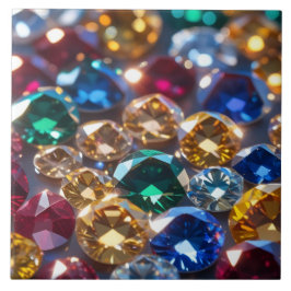 Diamonds Of Many Colors Kakelplatta