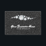 *~* Diamonds Ornate Glam Black Glitter Bling Luxe  Visitkort<br><div class="desc">* Energy Enhanced Elegant Snyggt Sophisticated so Ornate Classy Rulla DIAMONDS Förmögen Rik gemstone on a faux BLACK GLITTER bakgrund adorated with a Snyggt black Typography. Storlek design: EURO - vågrät Den här designen är magisk BEAUTIFUL Classic Luxe Ornate Glamous GLAM och very BLING på en fingerad svart bakgrund i...</div>