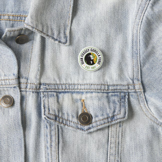 Dian Fossey Gorilla Fund Button Knapp