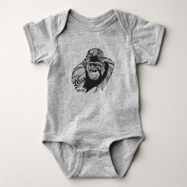 Dian Fossey gorillafond T Shirt (Framsida)