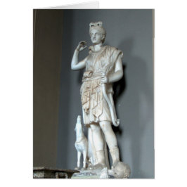 Diana (Artemis) Statue i Vatikanen i Rom Hälsningskort
