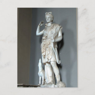 Diana (Artemis) Statue i Vatikanen i Rom Vykort