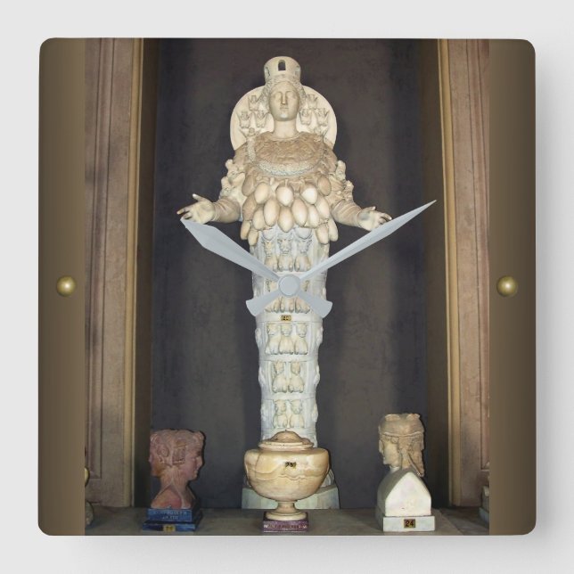 Diana av Ephesus Fyrkantig Klocka (Framsida)