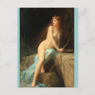 Diana - berömda vintage-målningar - Lefebvre Vykort