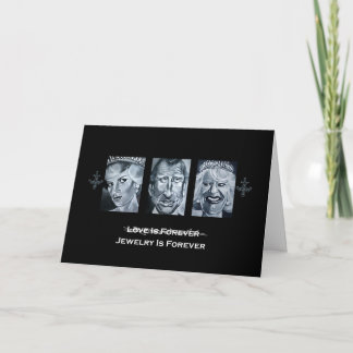 Diana, Charles & Camilla Valentinkort Helgkort