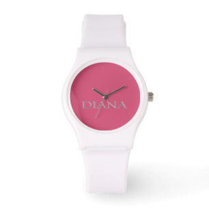 Diana Custom Name Watch Armbandsur