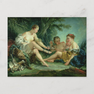 Diana efter Hunt, 1745 Vykort