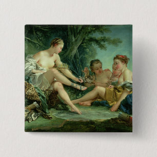 Diana efter jakten, 1745 knapp
