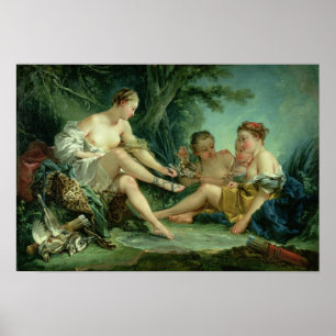 Diana efter jakten, 1745 poster