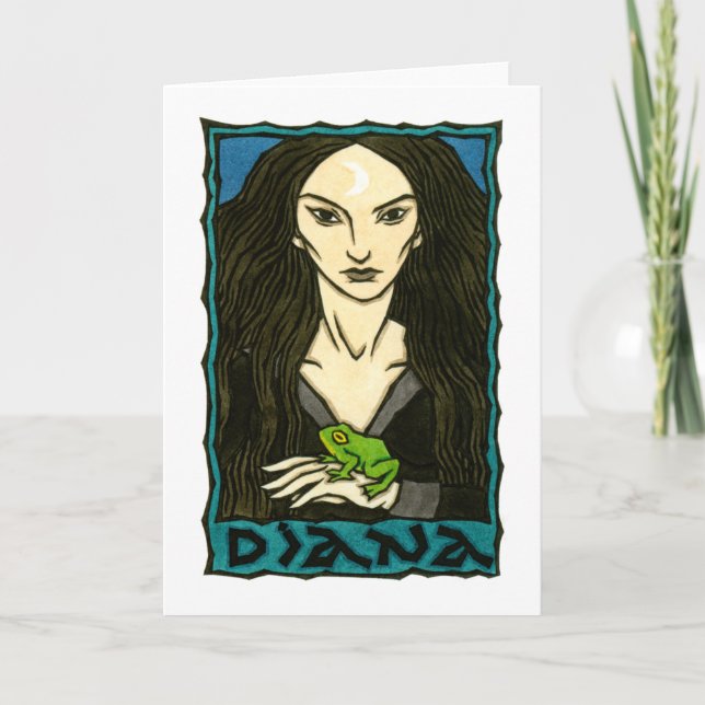 Diana Greeting Card Kort (Framsida)