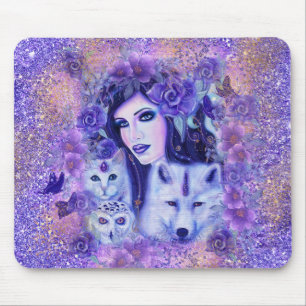 Diana guddess art av Renee Musmatta