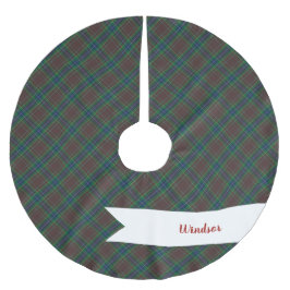 Diana Hunting Mode Princess Tartan Play Julgransmatta Borstad Polyester