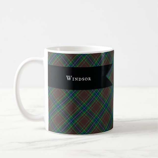 Diana Hunting Mode Princess Tartan Play Kaffemugg (Vänster)