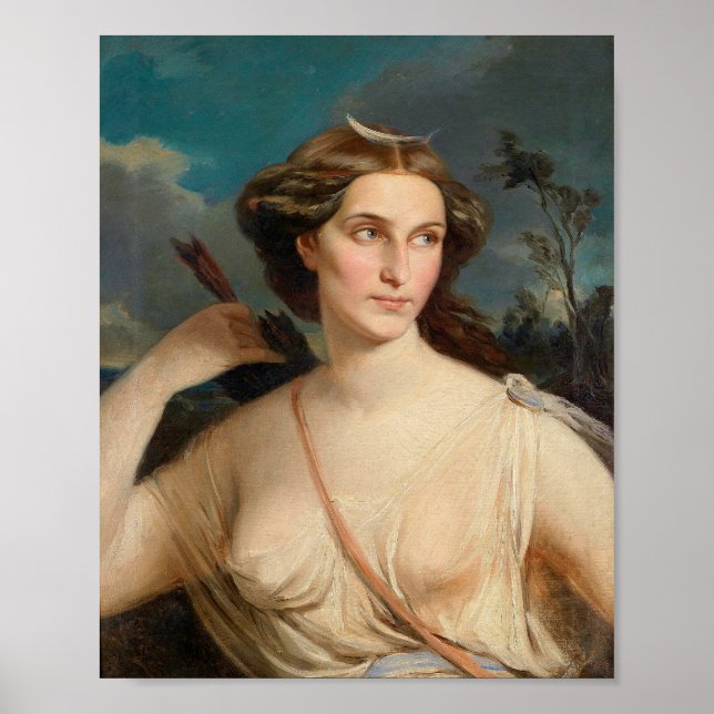 Diana, Hunts gudinna | anonym Poster (Framsidan)