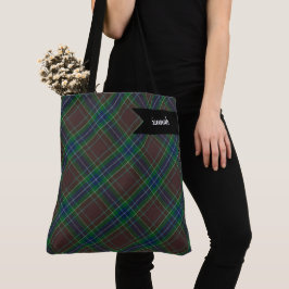 Diana Jakt Mode Prinsessa Tartan Plaid Tygkasse