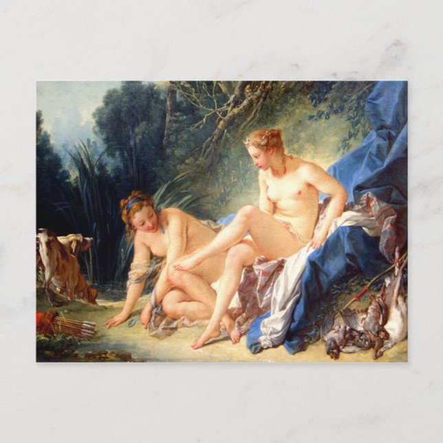 Diana Lämnar hennes Bath Vykort (Framsida)