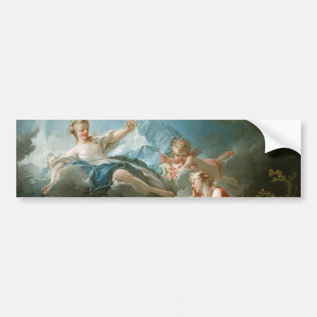 Diana och Endymion av Jean-Honoré Fragonard Bildekal (Framsidan)
