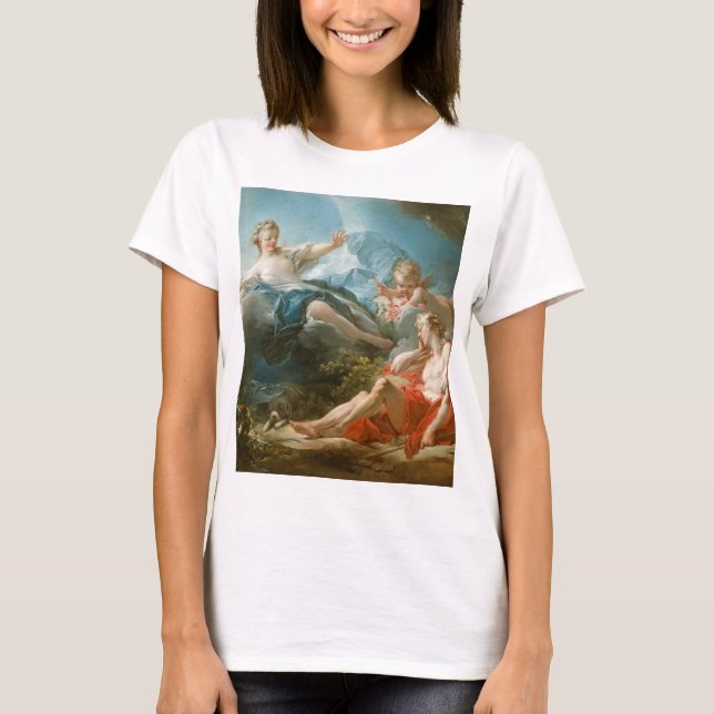 Diana och Endymion av Jean-Honoré Fragonard T-shirt (Framsida)