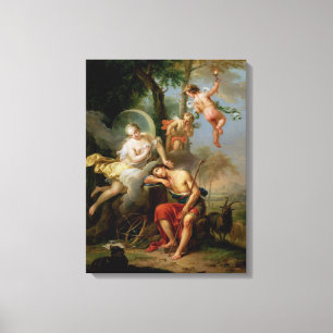 Diana och Endymion Canvastryck