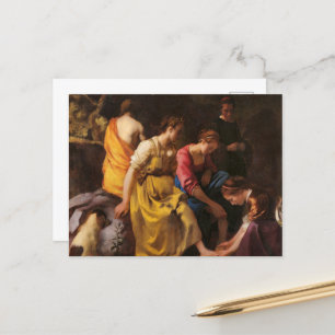 Diana och hon Nymphs av Johannes Vermeer Helg Vykort
