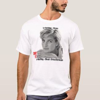 Diana Princess och kunglig bebis T-shirt