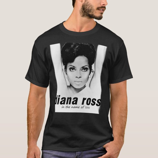 Diana-Ross Classic T-Shirt (Framsida)