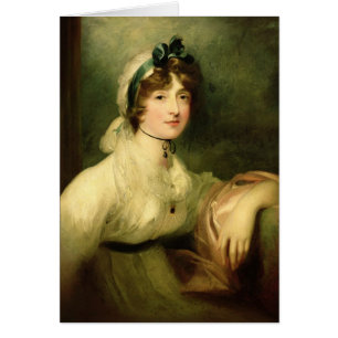 Diana Sturt, mer sistnämnd dam Milner, 1800-05 Hälsningskort