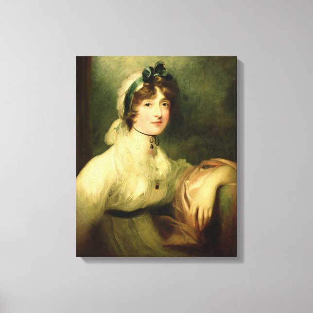 Diana Sturt, senare Dam Milner, 1800-05 Canvastryck (Framsida)