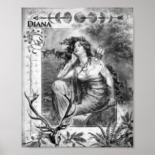 Diana the Huntress Poster