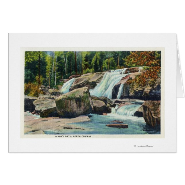 Diana's Bath Hälsningskort (Framsidan Horizontal)