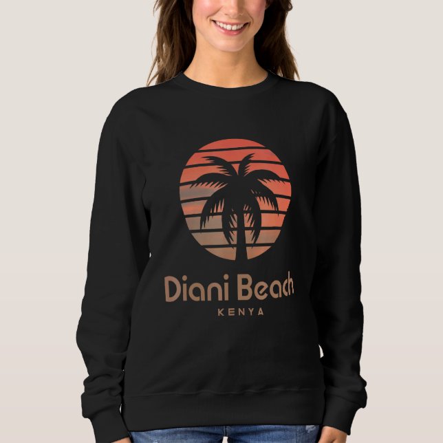 Diani Beach Kenya T Shirt (Framsida)
