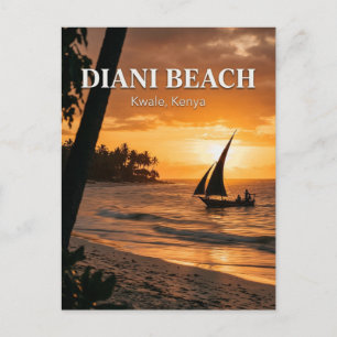 Diani Beach, Ukunda, Kwale County Vykort