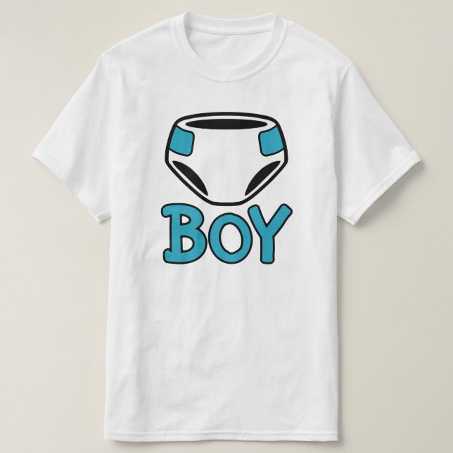 DIAPER BOY T SHIRT (Design framsida)