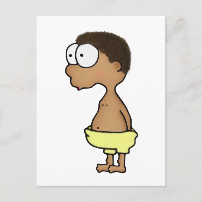 Diaper Boy Vykort (Framsida)