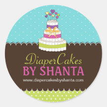 Diaper Cake Stickers