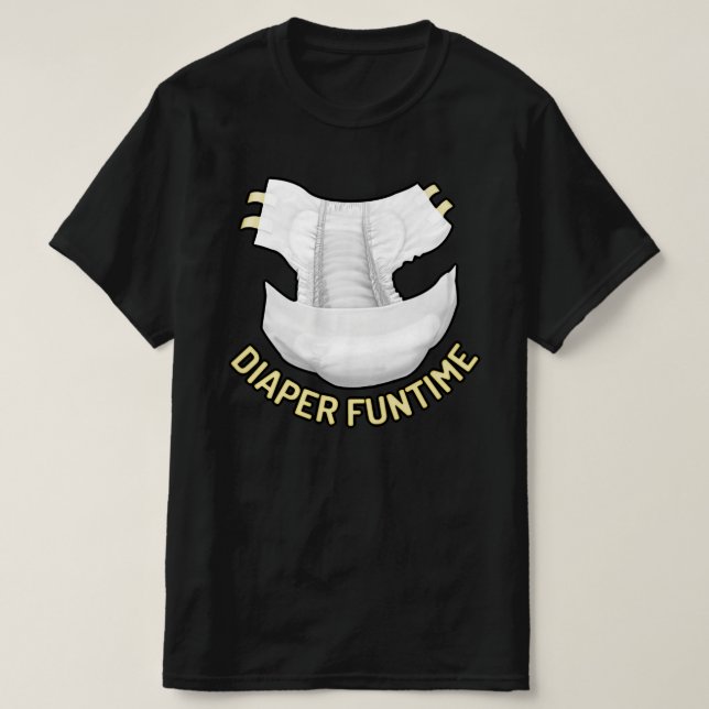 DIAPER FUNTIME T-Shirt (Design framsida)