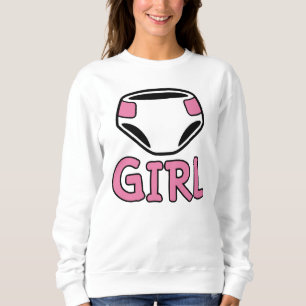DIAPER GIRL T SHIRT