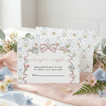 Diaper Raffle Baby in Bloom Baby Shower