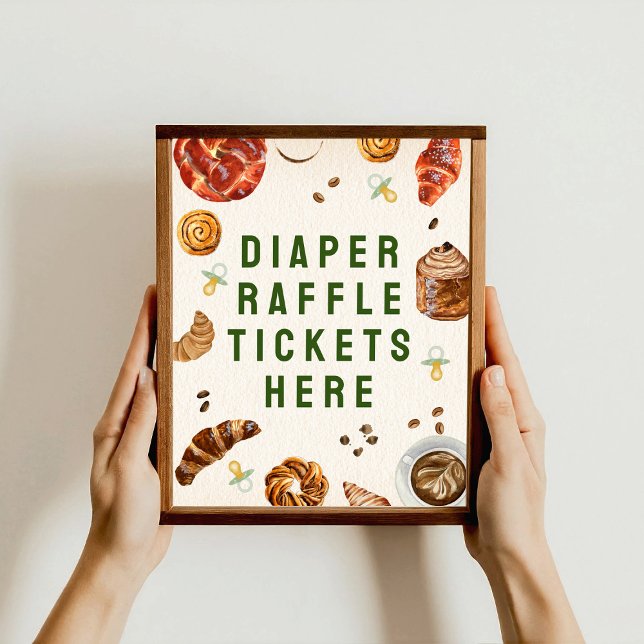 Diaper Raffle Biljett Poster (Skapare uppladdad)