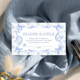 Diaper Raffle Biljett Tilläggskort