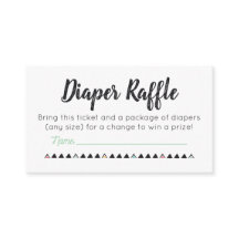 Diaper Raffle Biljett