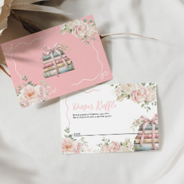 Diaper Raffle Card | Barnskor för Bok i artikeln Tilläggskort