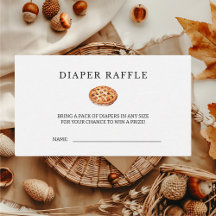 Diaper Raffle Cutie Paj Fall Baby Shower