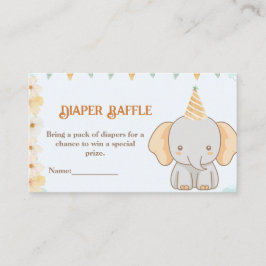 Diaper Raffle - Little Peanut Dreams Elephant Tilläggskort