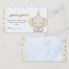 Diaper Raffle - Little Peanut Dreams Elephant Tilläggskort