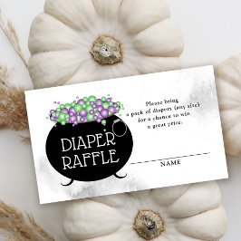 Diaper Raffle Twillingars Brewing Halloween Baby S Tilläggskort