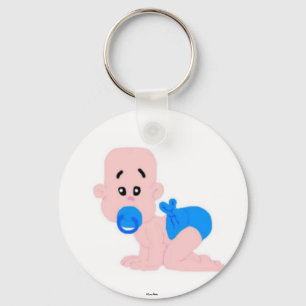 Diaper Rocker Baby Boom Keychain Nyckelring