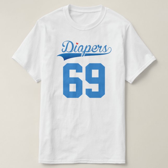DIAPERS-TEAM T SHIRT (Design framsida)