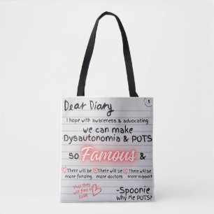Diary of a Spoonie Tygkasse